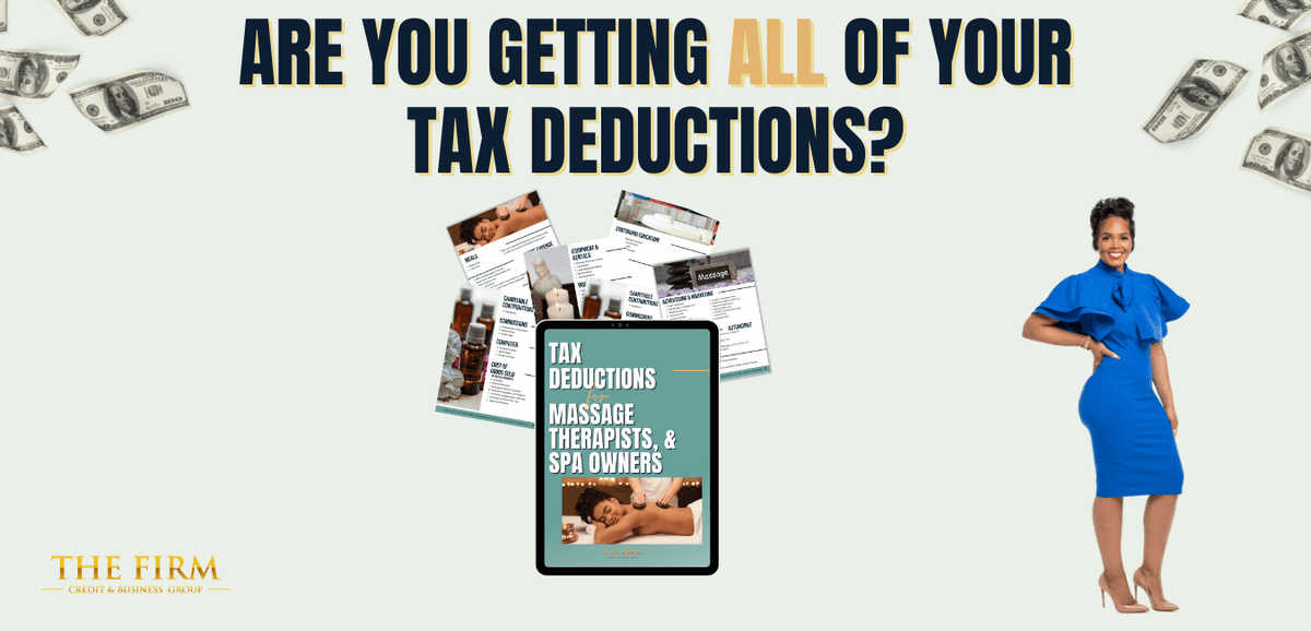 Tax Deduction Guide for Massage Therapist & Spa Owners The Firm