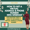 How To Get Virtual Address & Business Phone Number