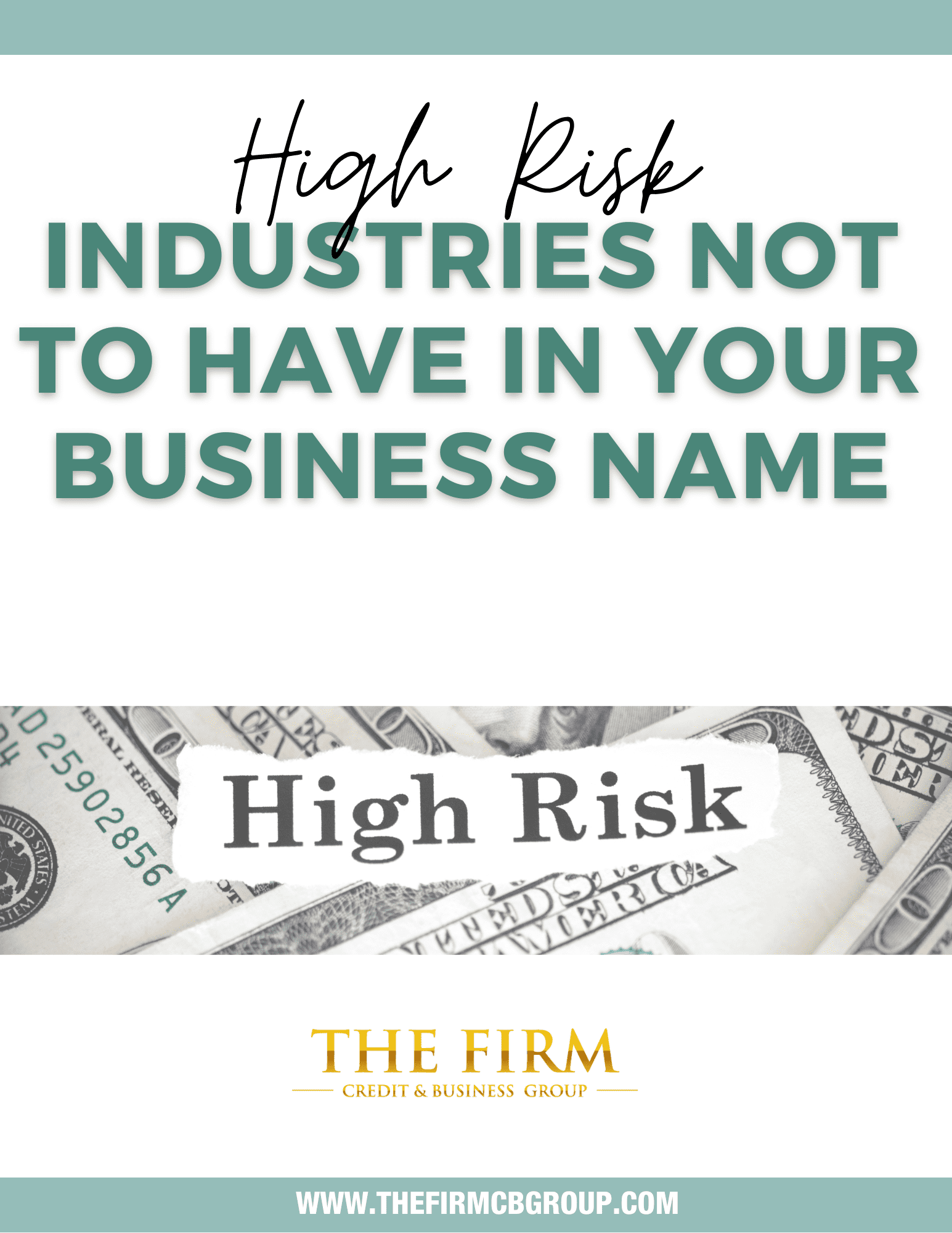 High Risk Industry Checklist