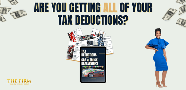 Tax Deduction Guide for Car Dealerships