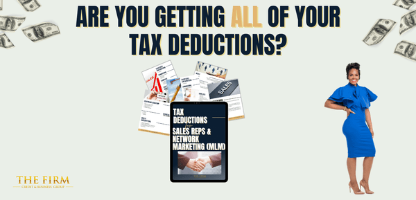 Tax Deduction Guide for Network Marketers & Sales Reps