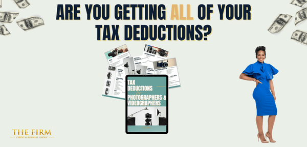 Tax Deduction Guide for Photographers & Videographers