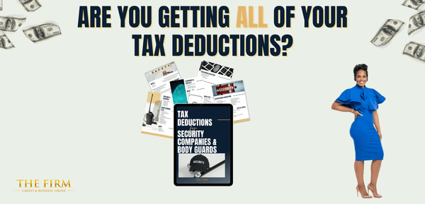 Tax Deduction Guide for Security Companies & Body Guards